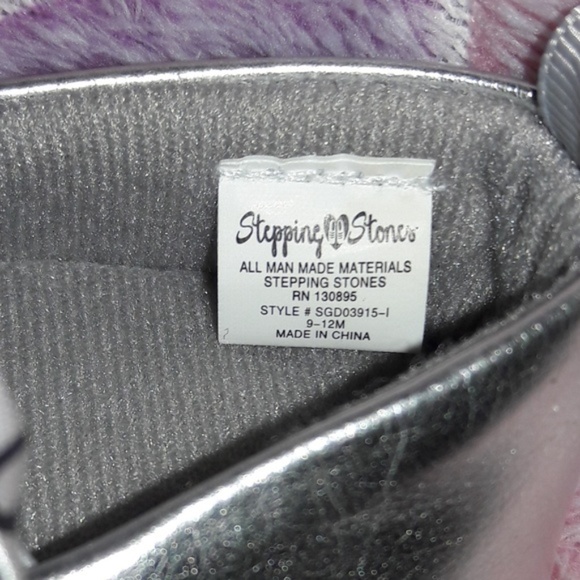 Stepping Stones Soft Silver Shoes - Picture 9 of 10
